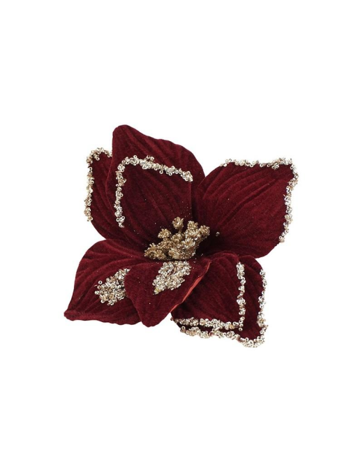 M.W9-26961 FIORE GAMBO CORTO 8P BORDEAUX