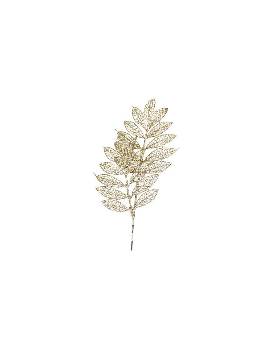 PICK RAMO GLITTERATO 26x23 CHAMPAGNE