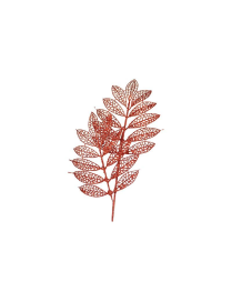 PICK RAMO GLITTERATO 26x23 ROSSO