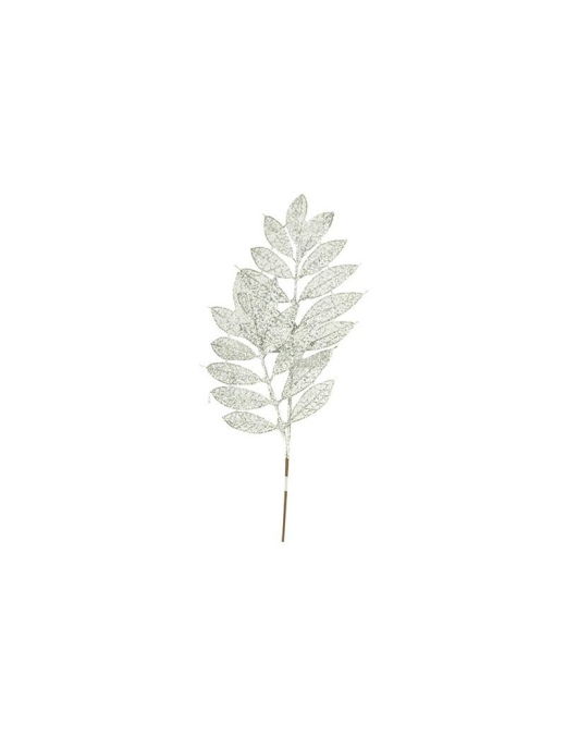 PICK RAMO GLITTERATO 26x23 ARGENTO
