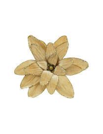 M.W13-261317 FIORE GAMBO CORTO PANNA/ORO