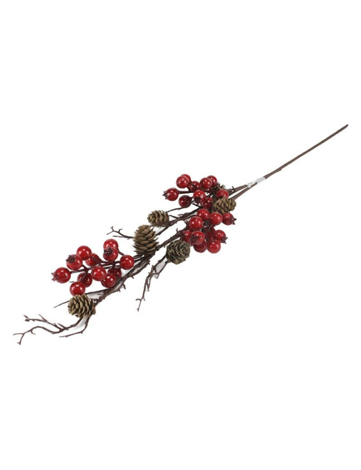 PICK RAMO BACCHE ROSSO 73cm 41053365