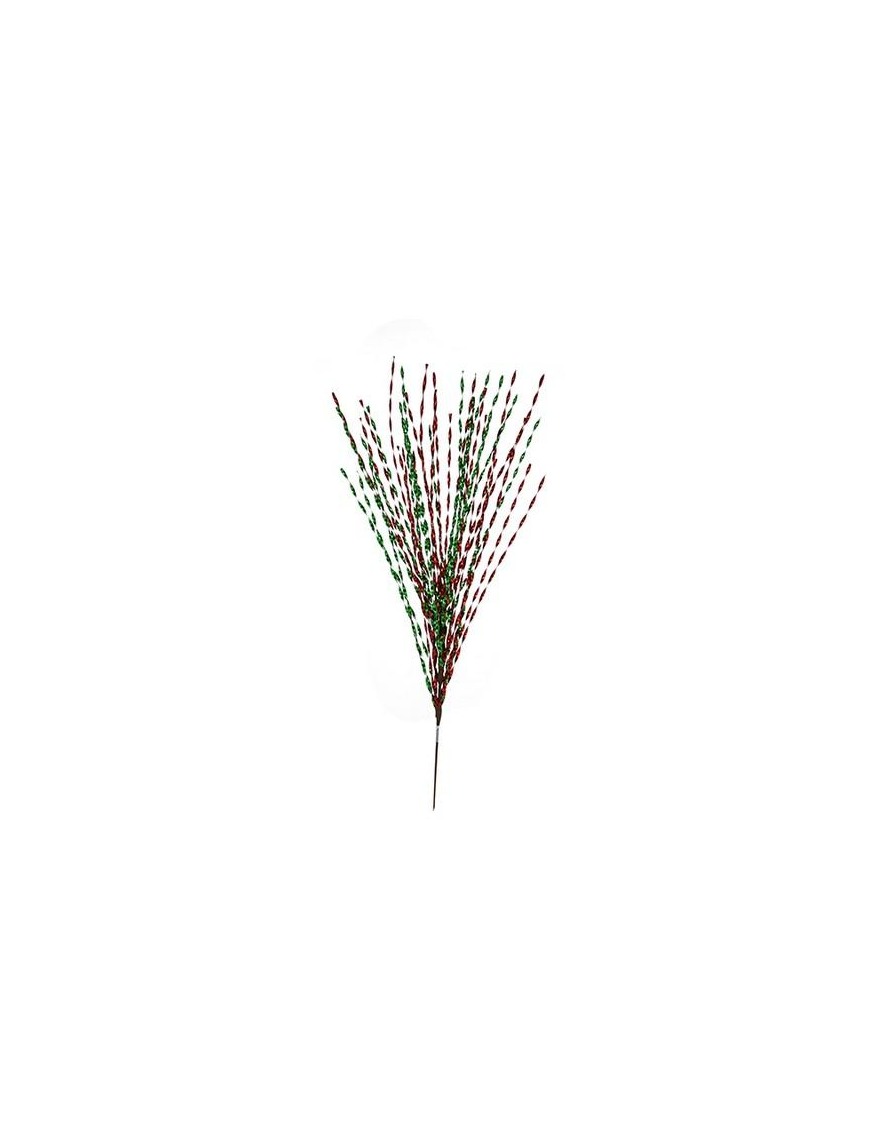 PICK RAMO BACCHE ROSSO/VERDE 85cm