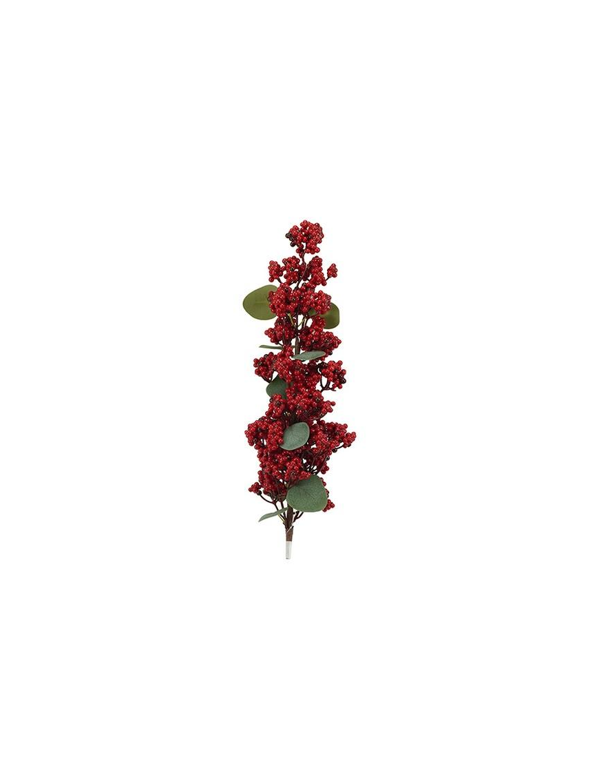 PICK RAMO BACCHE ROSSO 70cm 50556491