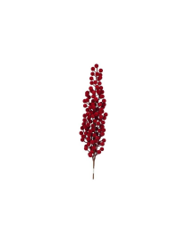 PICK RAMO BACCHE VELLUTO BORDEAUX 70cm