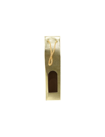PORTABOTTIGLIA ORO 1 POSTO 9x38,5cm