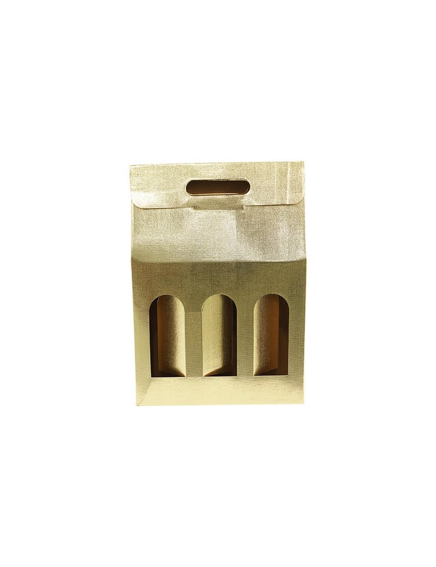 PORTABOTTIGLIA ORO 3 POSTI 27x38,5cm