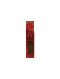 PORTABOTTIGLIA ROSSO 1 POSTO 9x38,5cm