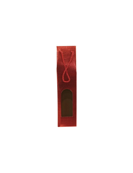 PORTABOTTIGLIA ROSSO 1 POSTO 9x38,5cm