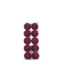 BORDEAUX SPHERES 6cm 10pcs