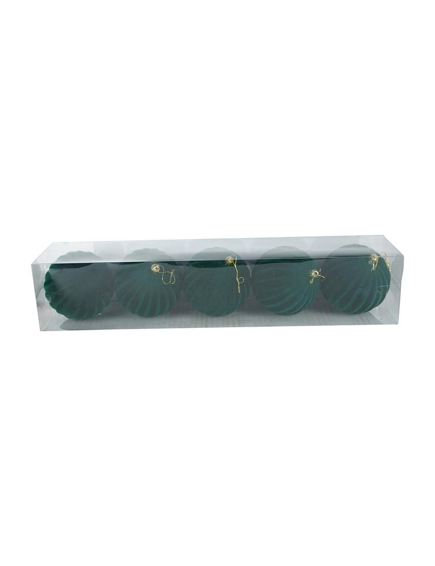 SFERE VERDE SCURO 10cm 5pz