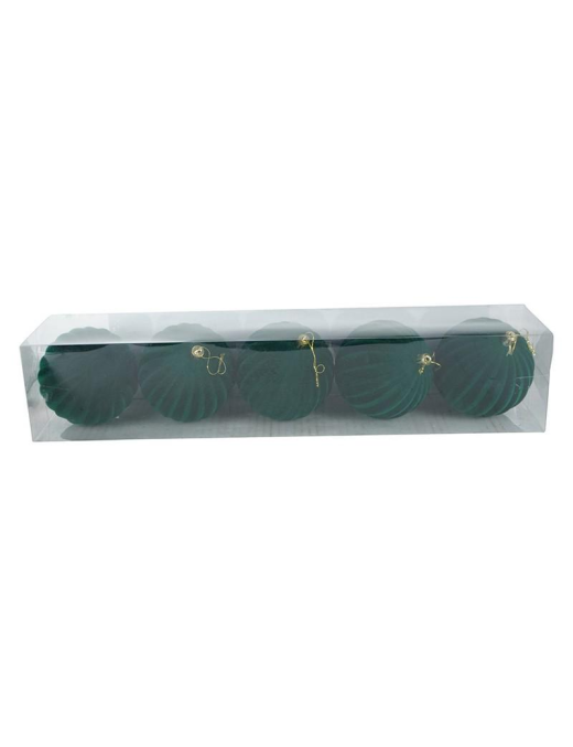 SFERE VERDE SCURO 10cm 5pz