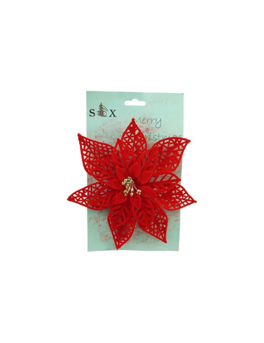 M.1594 FIORE VELLUTO ROSSO 20cm