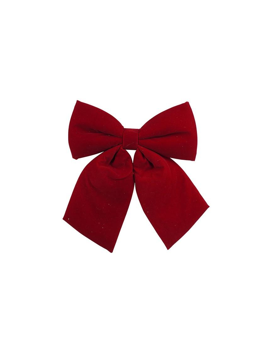 FIOCCO VELLUTO BORDEAUX 29x34cm