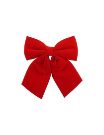 FIOCCO VELLUTO ROSSO 29x34cm