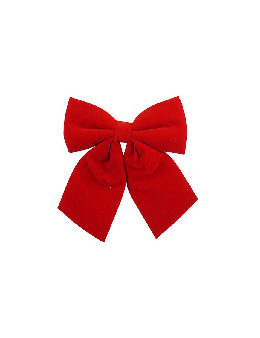 FIOCCO VELLUTO ROSSO 24x29cm