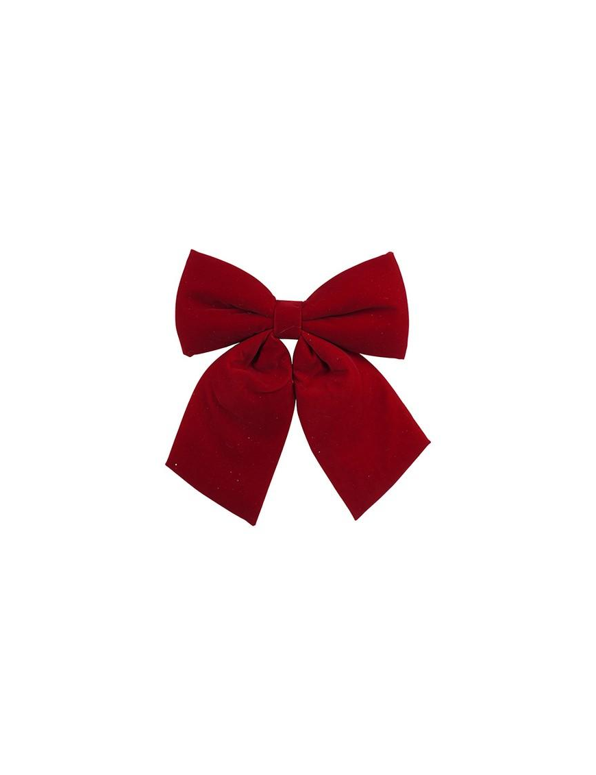 FIOCCO VELLUTO BORDEAUX 19x24cm