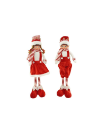 ELFO ROSSO/BIANCO 58cm 4095182