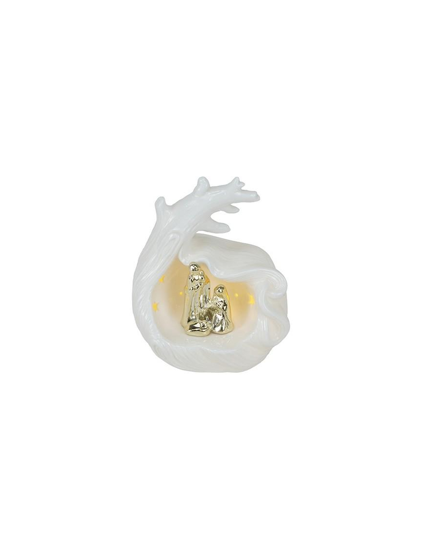 NATIVITA' C/LED 14x12x17cm 50437115
