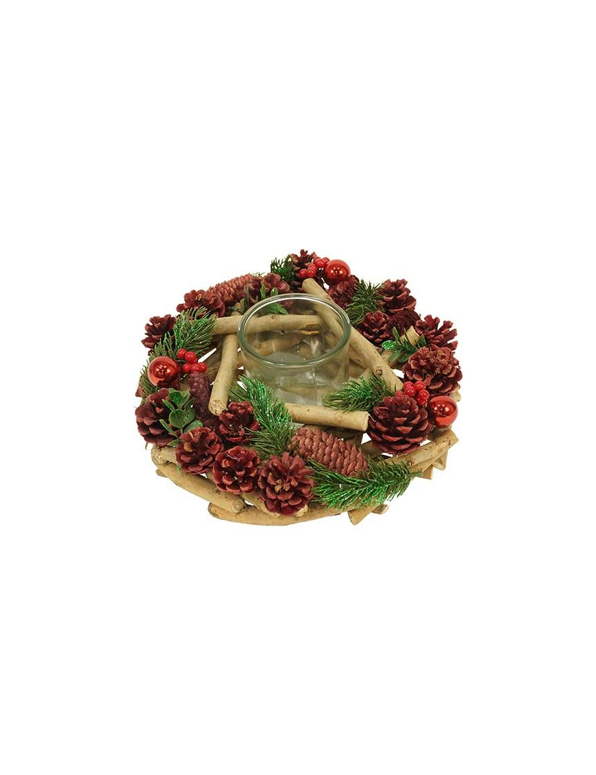 DEC.A PORTA TEA-LIGHT 1 POSTO 30cm
