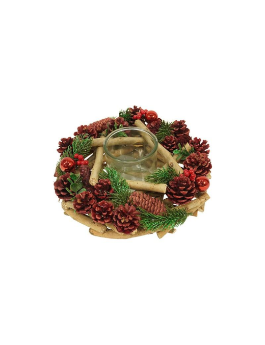 DEC.A PORTA TEA-LIGHT 1 POSTO 30cm