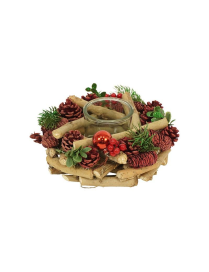 DEC.A PORTA TEA-LIGHT 1 POSTO 20cm