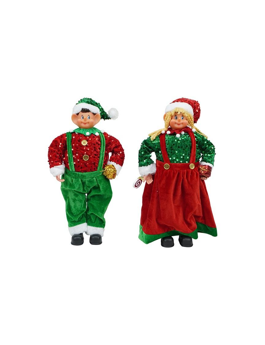 ELFO ROSSO/VERDE 30cm 64973050
