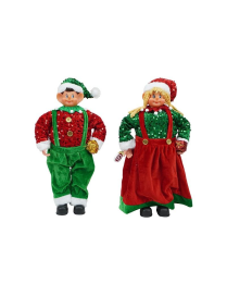 ELFO ROSSO/VERDE 45cm 64973051