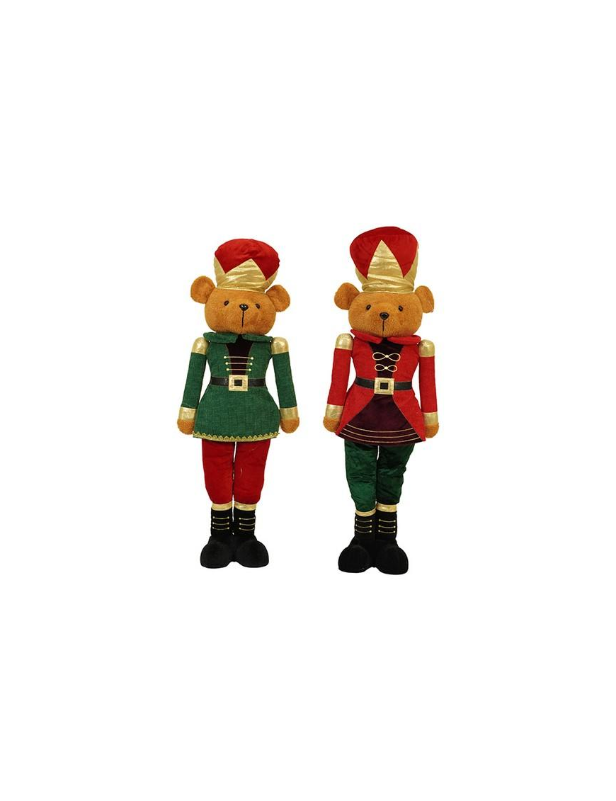 ORSO ROSSO/VERDE 53cm 6881387