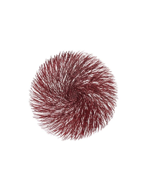 TOVAGLIETTA  PVC d.38cm ROSSO