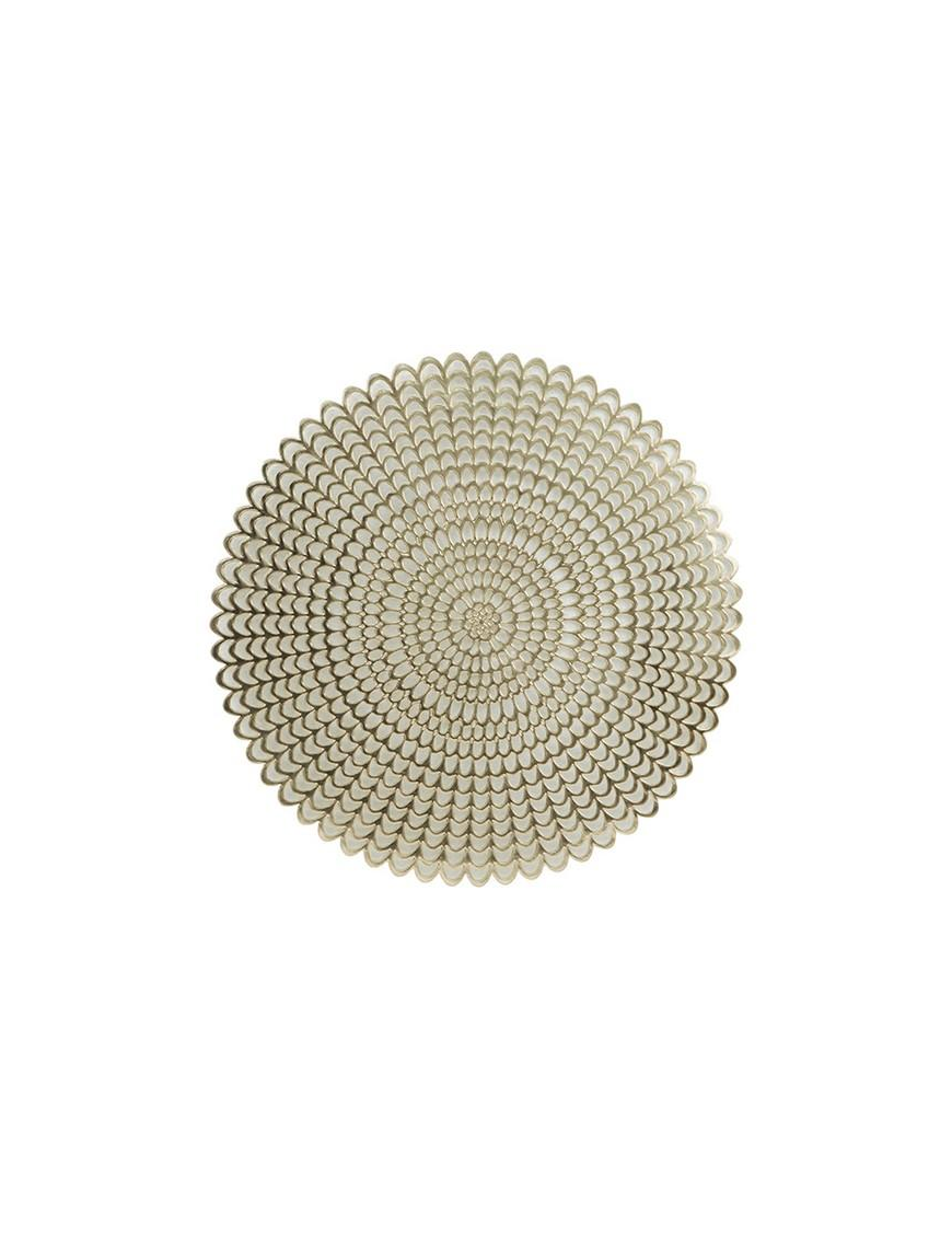PVC PLACEMAT d.38cm GOLD