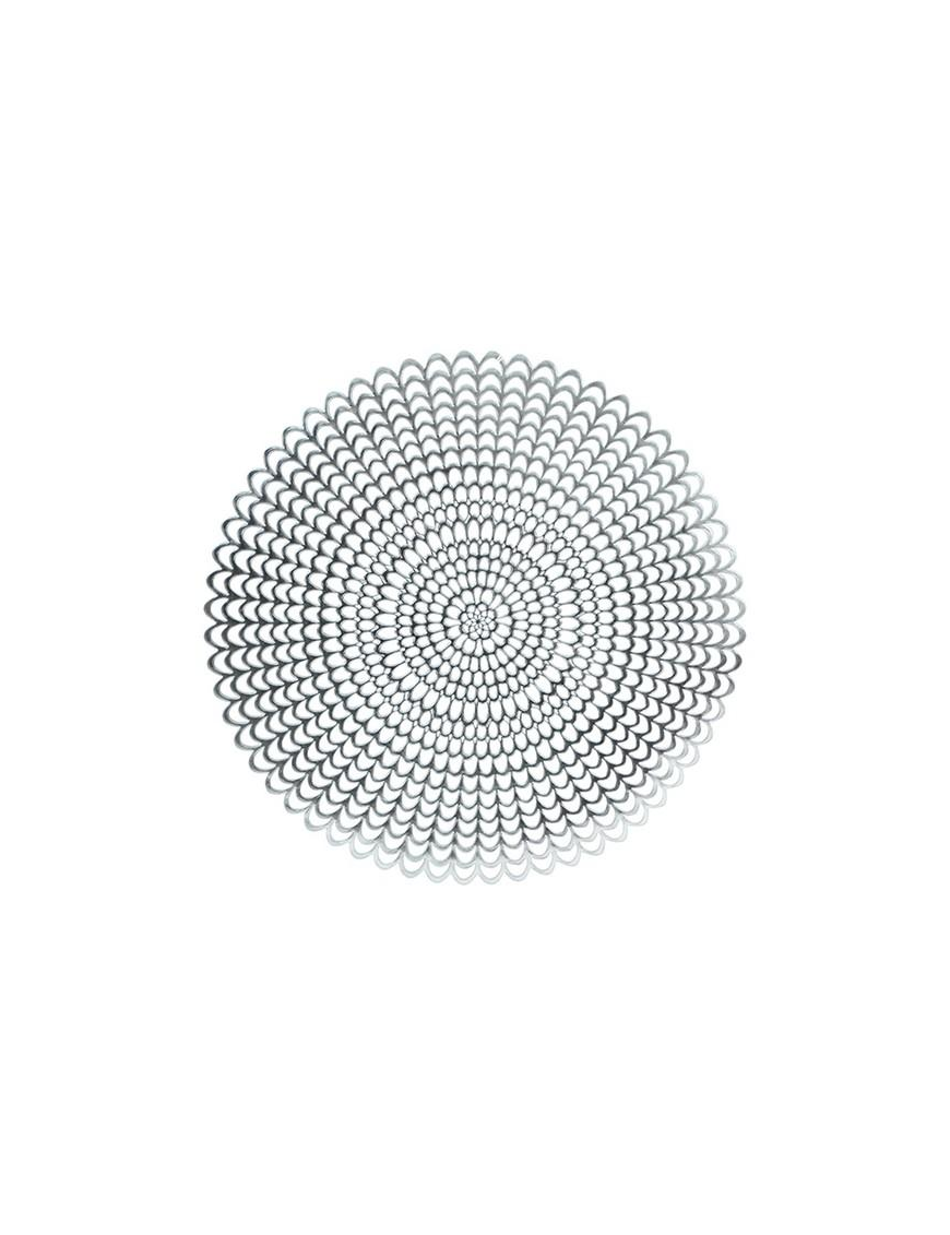 TOVAGLIETTA  PVC d.38cm ARGENTO