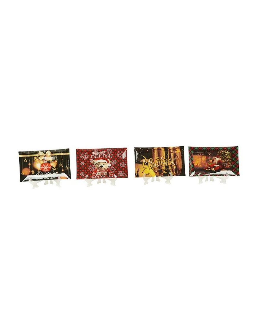 L.VETRO  VASSOIO RETT. 30x20cm 095456