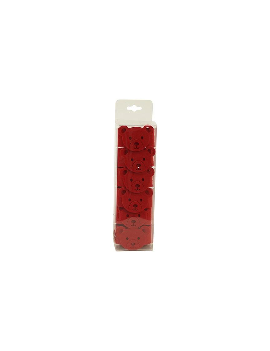 L.FELTRO DES.A ROSSO P/TOVAGLIOLI 6pz