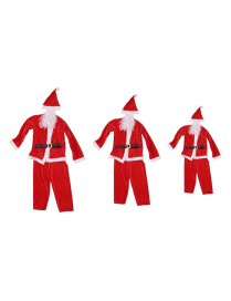 COSTUME BABBO NATALE  ADULTO VELLUTO