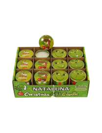 L.GRINCH CANDELA PROFUM. IN LATTA  6x4cm
