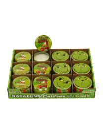 L.GRINCH CANDELA PROFUM. IN LATTA  7x5cm