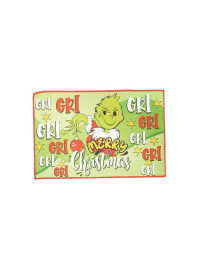 L.GRINCH ZERBINO NATALIZIO 40x60 VELLUTO