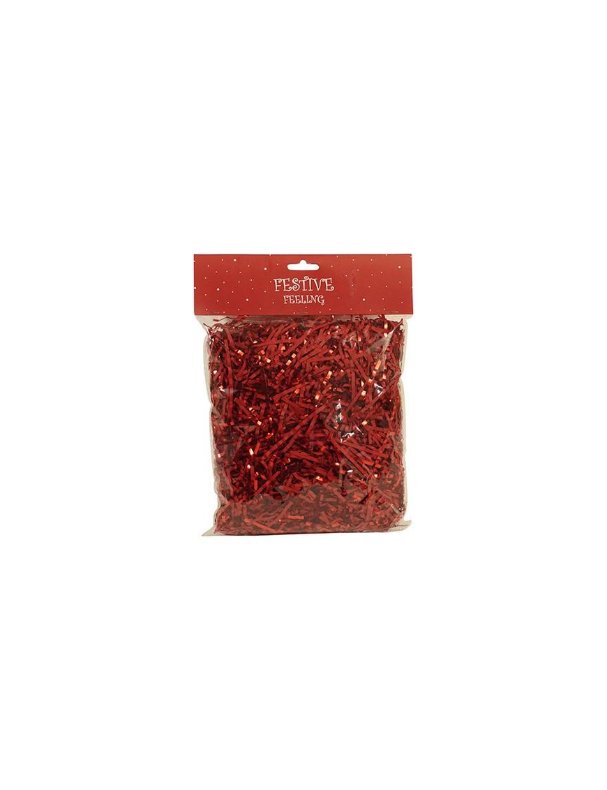 PAGLIA DECORATIVA  50gr ROSSO 976589