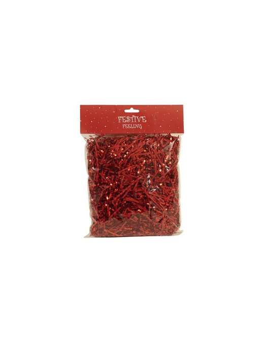 PAGLIA DECORATIVA  50gr ROSSO 976589