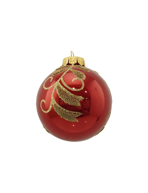 GLASS LINE SPHERE 8cm