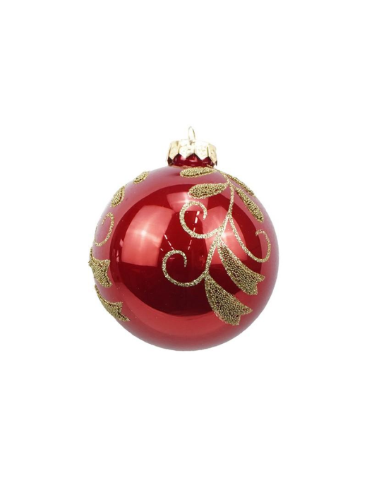 GLASS LINE SPHERE 10cm