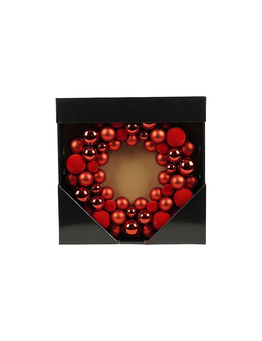 DIETROPORTA SFERE LUC/VELL ROSSO 34cm