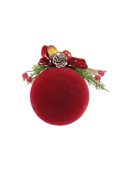 L.VELL.ROSSO SFERA 10x24cm 64974337