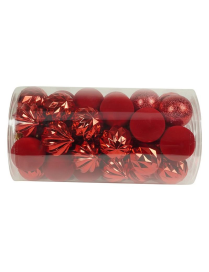 SFERE ROSSO  6cm 41pz