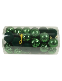 SFERE VERDE  6cm 41pz