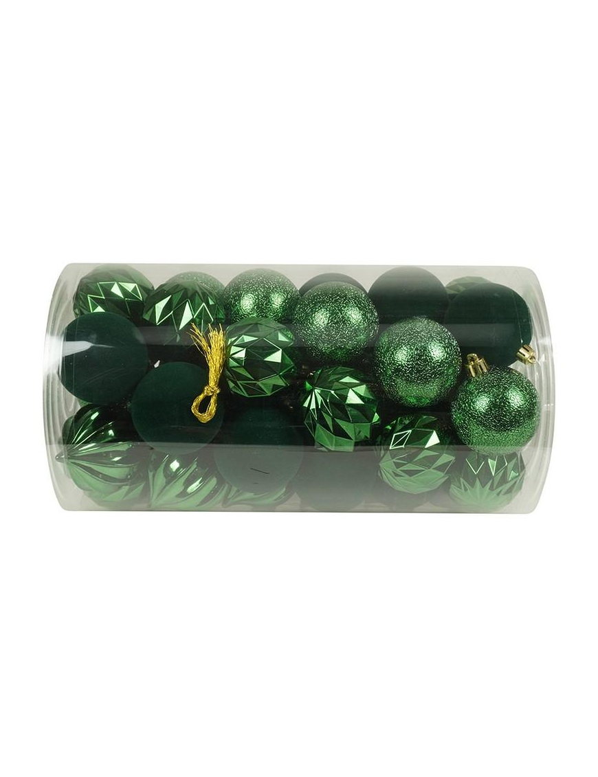 SFERE VERDE  6cm 41pz