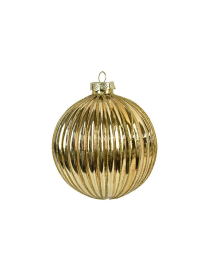 GLASS LINE GOLD SPHERE 10cm