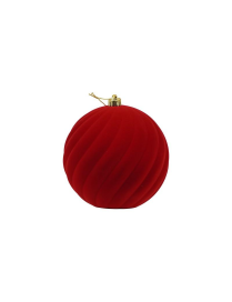 RED VELVET SPHERE 15cm