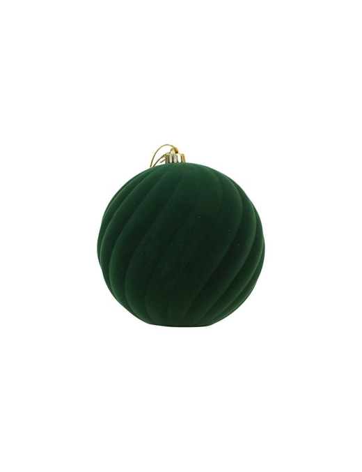 SFERA VELLUTO VERDE 15cm